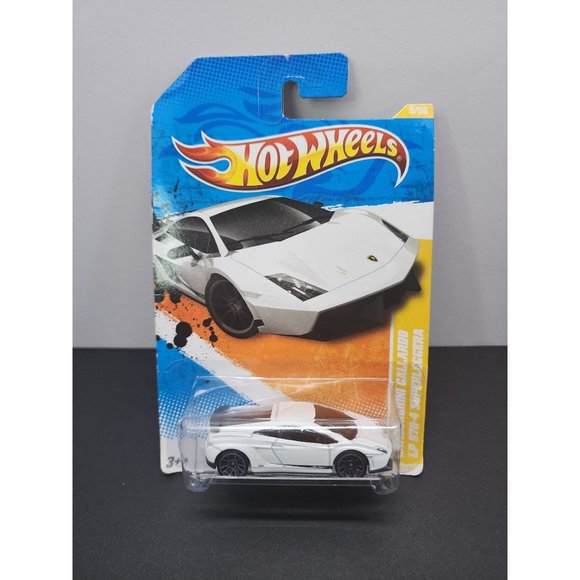 HOT WHEELS VHTF 2011 NEW MODELS LAMBORGHINI GALLARDO LP 570-4 SUPERLEGGERA New - Picture 1 of 10